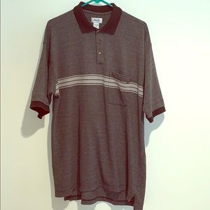 IZOD Men’s Polo Short Sleeve Grey & Black